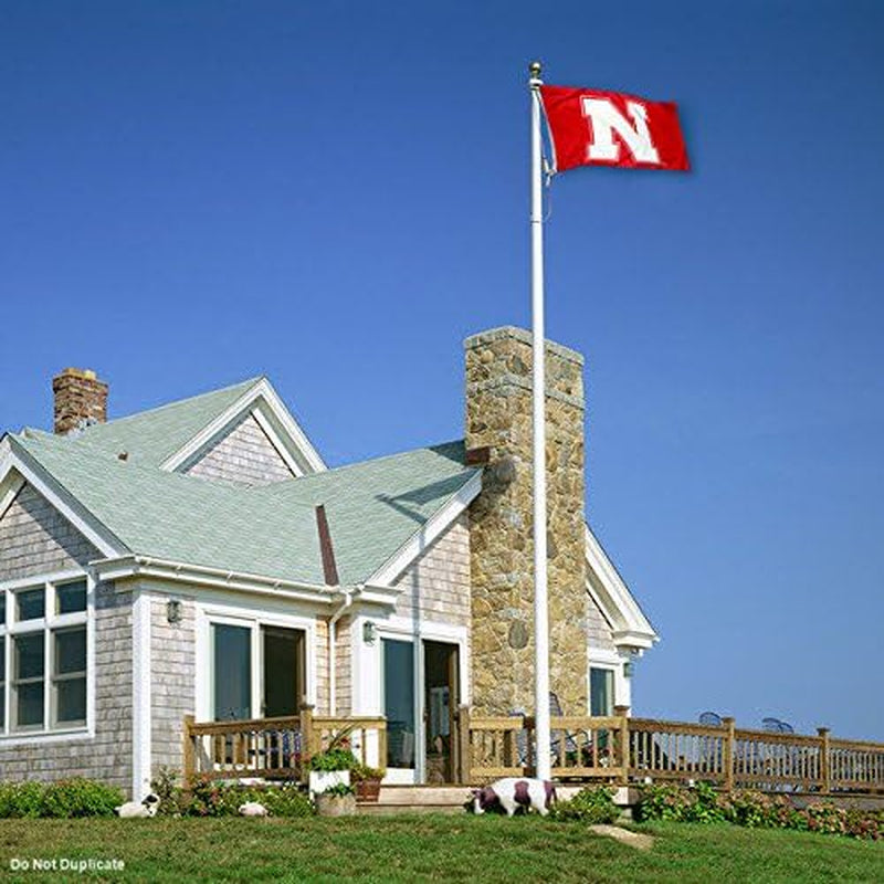 Nebraska Cornhuskers N Logo Flag