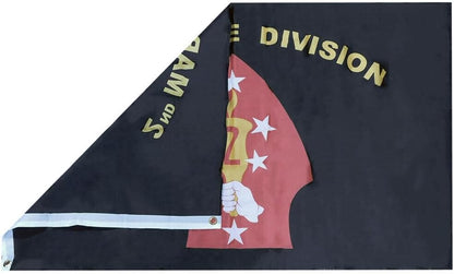 3X5 2Nd Marine Division Black Premium Super-Polyester Flag Banner LICENSED