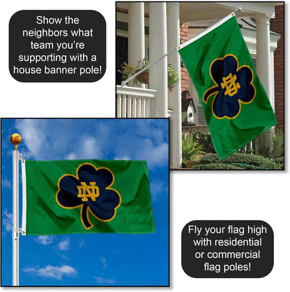 Irish Shamrock 3X5 Banner Flag