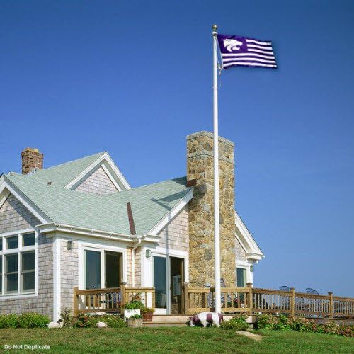 Kansas State Wildcats Stars and Stripes Nation Flag