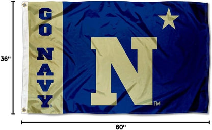 Navy Midshipmen Vegas Gold Flag
