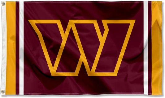 Washington Commanders Flag Outdoor Indoor 3X5 Foot Banner