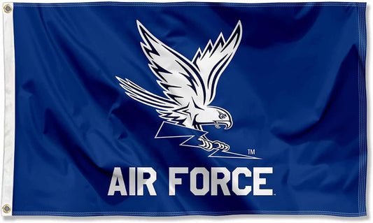 Air Force Falcons Wordmark Logo 3X5 Grommet Flag