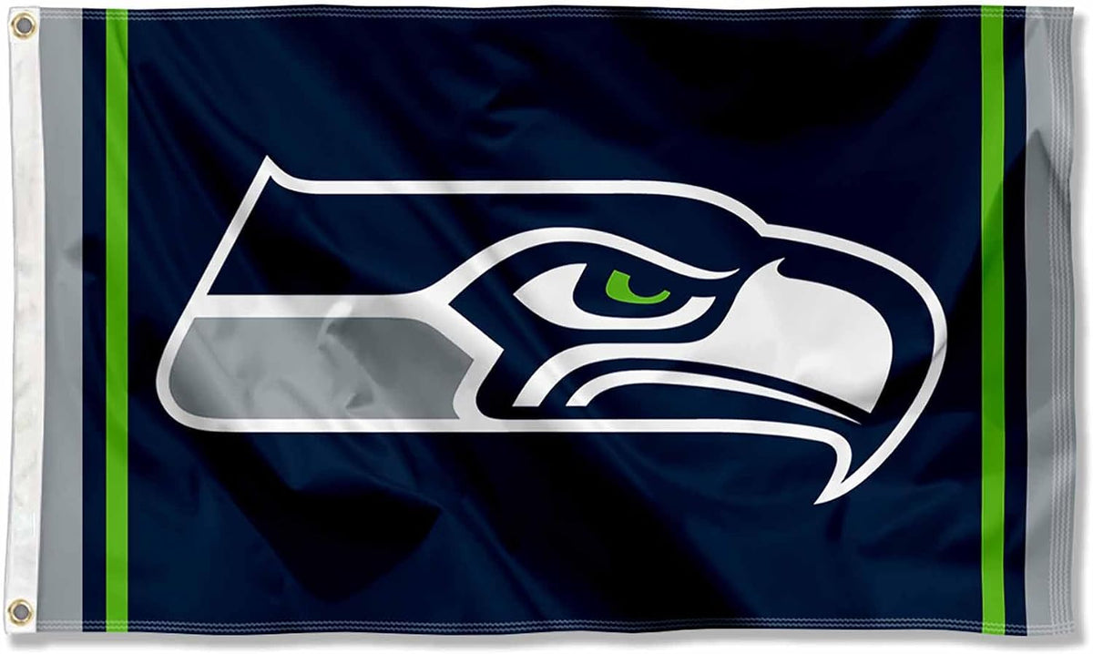 Seattle Seahawks Large NFL 3X5 Flag