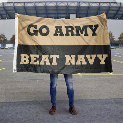 Go Army Beat Navy Football Banner Flag