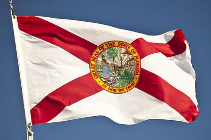 Florida Flag 3X5 Outdoor Double Sided Heavy Duty Durable 3 Ply Florida State Flags Banner with 2 Grommets