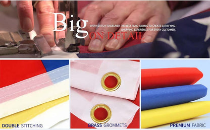 California Flag 3X5 Outdoor Double Sided Heavy Duty Durable 3 Ply California State Flags Banner with 2 Grommets