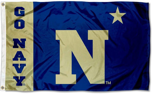 Navy Midshipmen Vegas Gold Flag