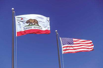 California Flag 3X5 Outdoor Double Sided Heavy Duty Durable 3 Ply California State Flags Banner with 2 Grommets