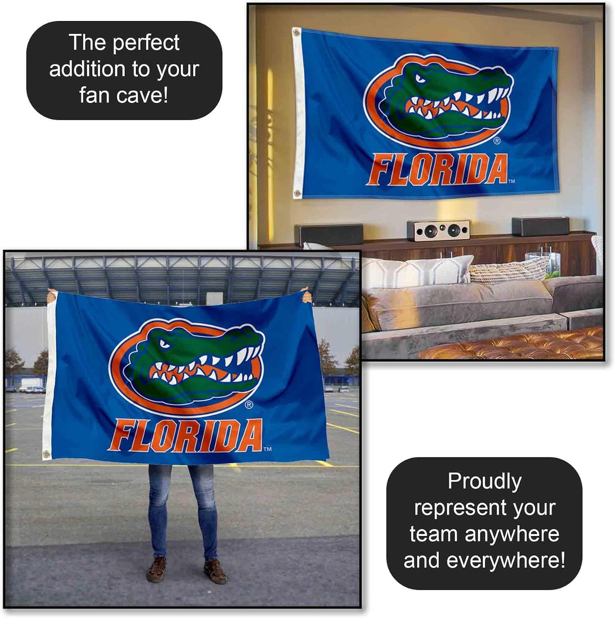 Florida Gators UF University Large College Flag