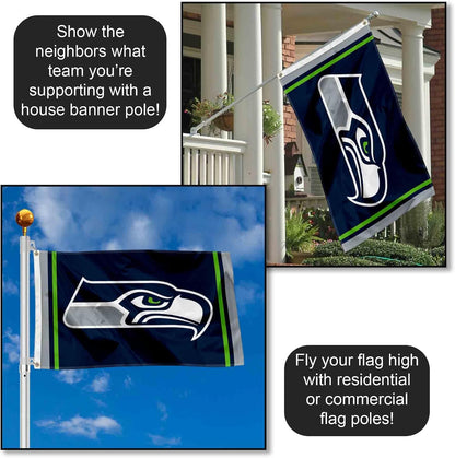 Seattle Seahawks Large NFL 3X5 Flag