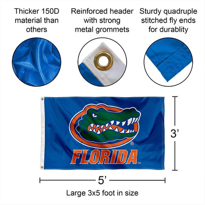 Florida Gators UF University Large College Flag