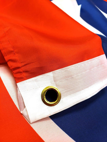 3X5 Tennessee Flag with Two Brass Grommets, Double Stitched Edges, and 100% Polyester Fabric, Tennessee State Flags 3X5, 3X5 Tennessee State Flag, State Flag of Tennessee