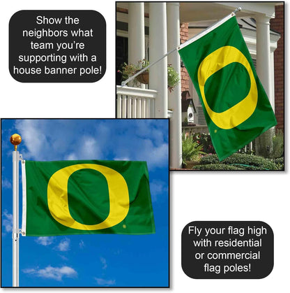 Oregon Green 3X5 Banner Flag