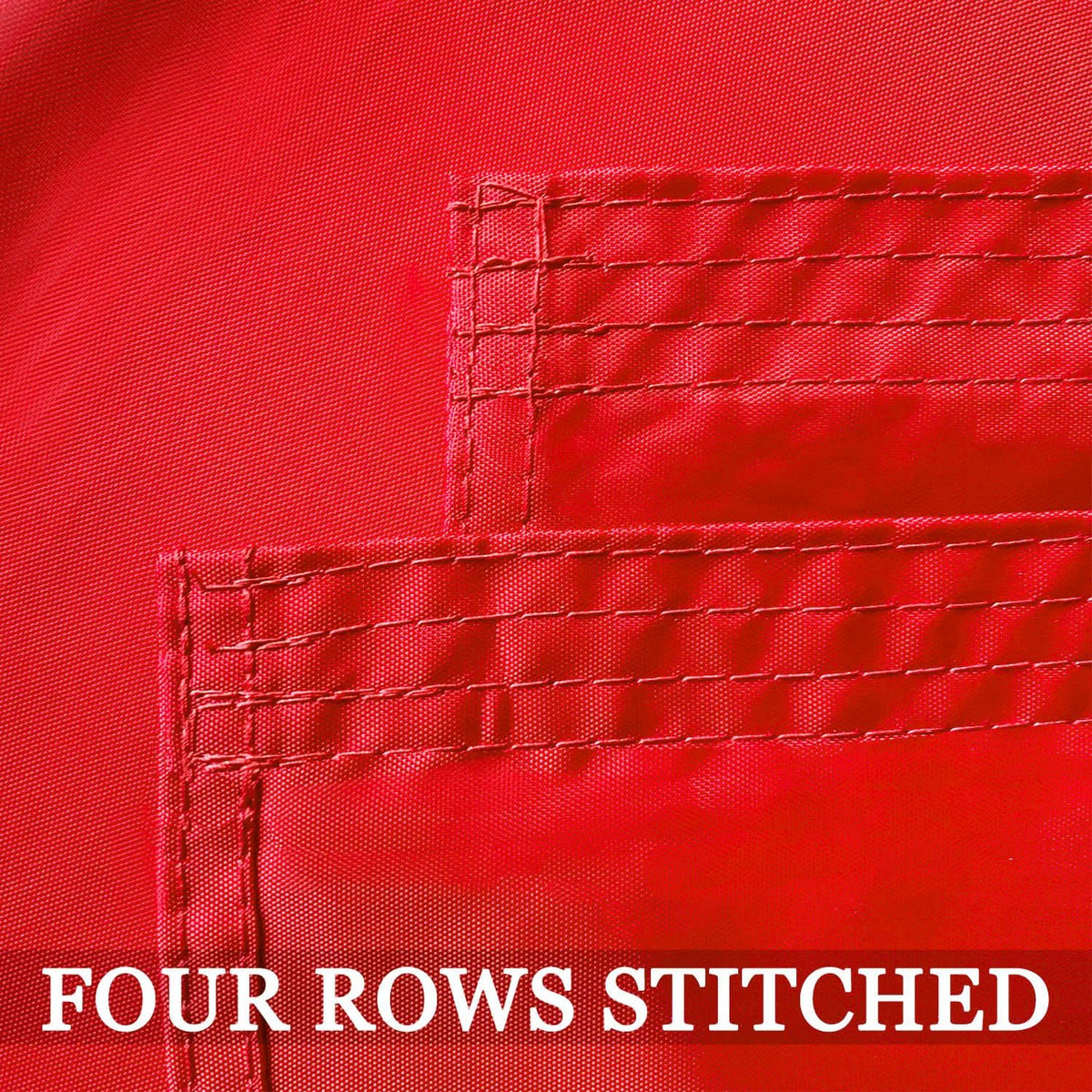 Embroidered Double Sided USMC Marine Corps Flag 3X5 Outdoor- 3Ply Heavy Duty 300D Nylon 4 Rows Sewn- All Weather United States Official Marines Corps Flags Banner with 2 Brass Grommets