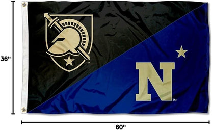 Army Vs Navy House Divided 3X5 Flag Rivalry Banner