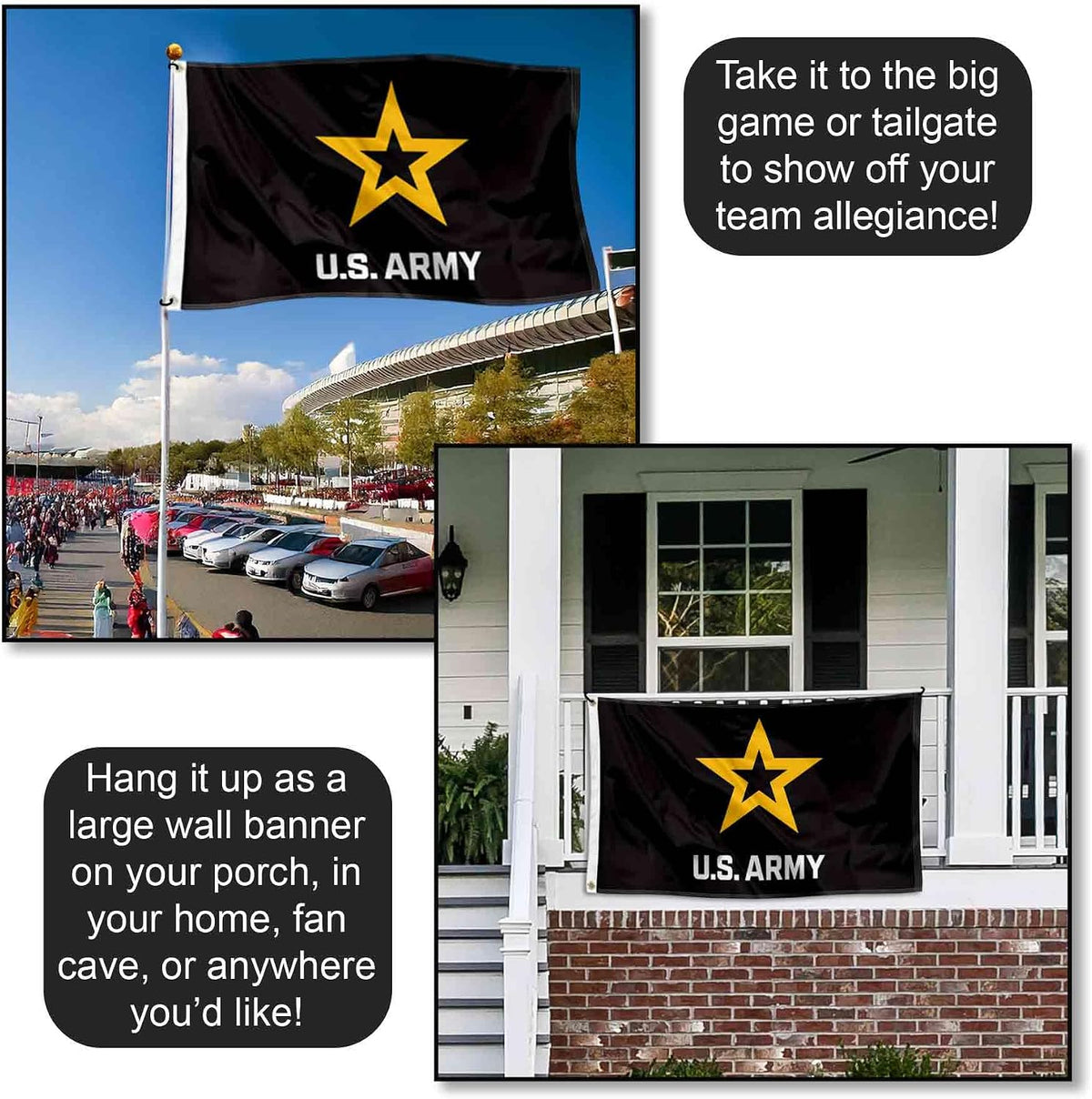 US Army United States Army Logo Large Grommet Banner Flag