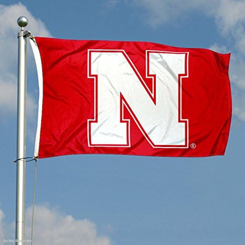 Nebraska Cornhuskers N Logo Flag