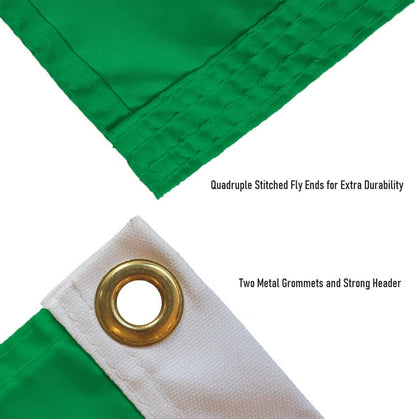 Oregon Green 3X5 Banner Flag