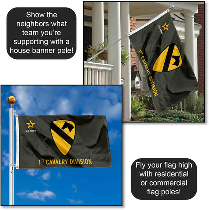 US Army 1St Cavalry Division Banner Grommet 3X5 Flag