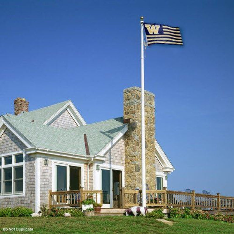 Washington UW Huskies Stars and Stripes Nation Flag