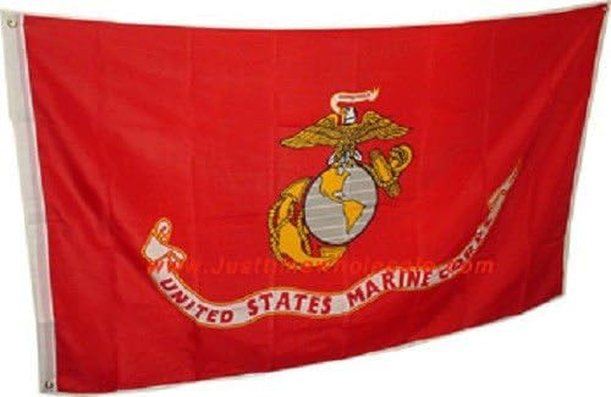 Wholesale Lot of 3x5 American and USMC Marine Corps EGA Flags Banners