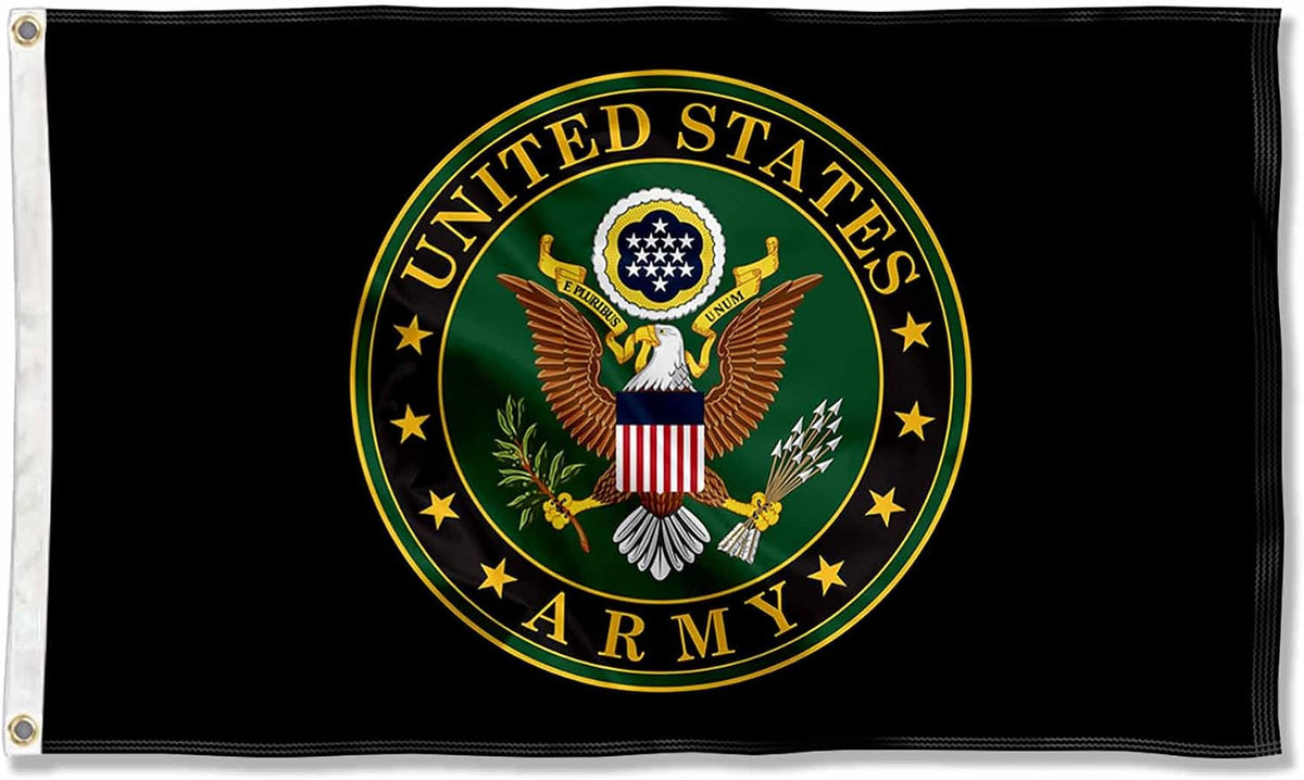 United States Army Military Service Mark Flag