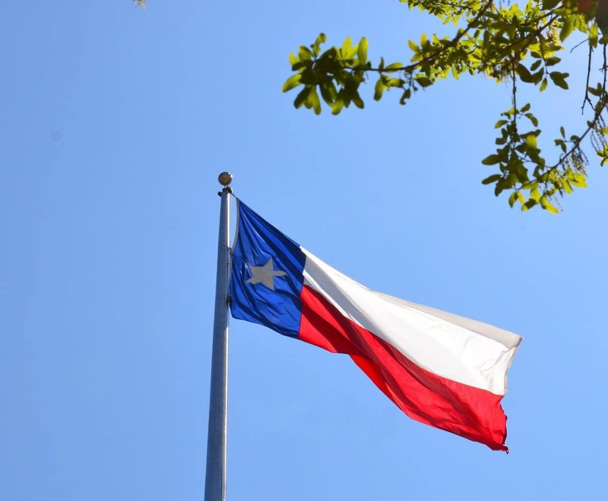 State of Texas Flag 3X5 Ft Embroidered Outdoor Heavy Duty Flag Durable Double